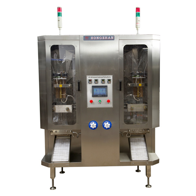 Двухлинейная упаковочная машина для жидкостей HP2-1000